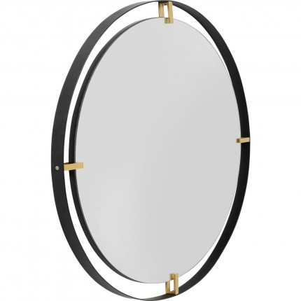 Wall Mirror Betsy Frame Metal Ø90cm Kare Design