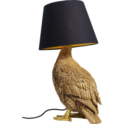 Table Lamp duck gold and black Kare Design