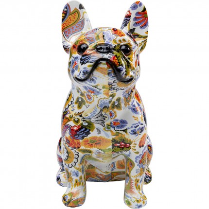 Deco bulldog flowers Kare Design