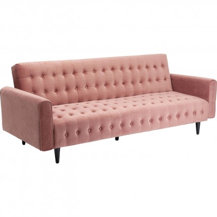 Sofa Bed Milchbar velvet pink Kare Design