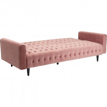 Sofa Bed Milchbar velvet pink Kare Design