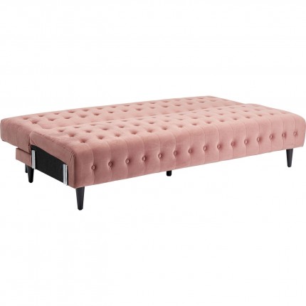 Sofa Bed Milchbar velvet pink Kare Design