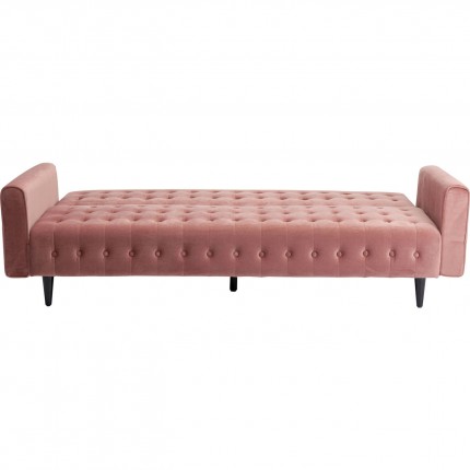 Sofa Bed Milchbar velvet pink Kare Design