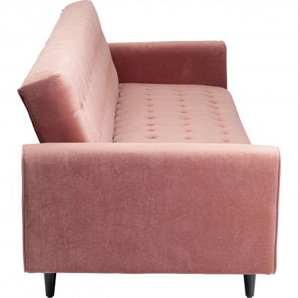 Sofa Bed Milchbar velvet pink Kare Design