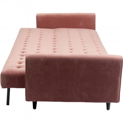 Sofa Bed Milchbar velvet pink Kare Design