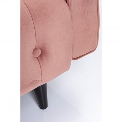 Sofa Bed Milchbar velvet pink Kare Design