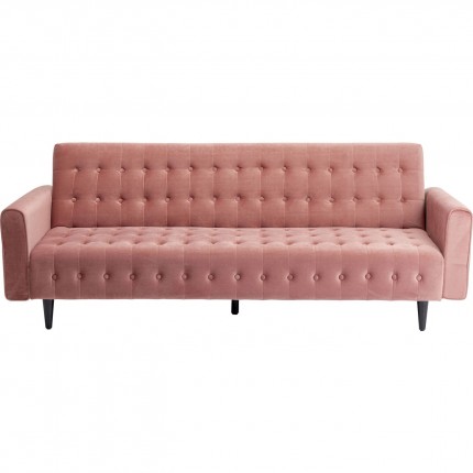 Sofa Bed Milchbar velvet pink Kare Design