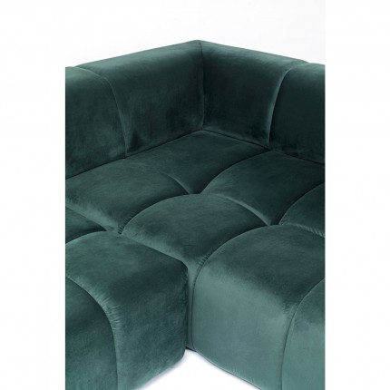 Corner Sofa Belami Dark Green Right Kare Design