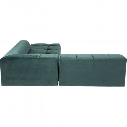 Corner Sofa Belami Dark Green Right Kare Design