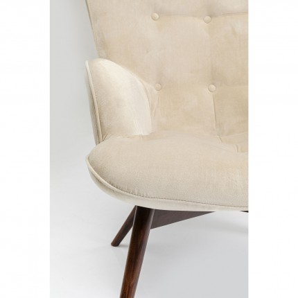 Armchair Vicky Novara Beige Kare Design