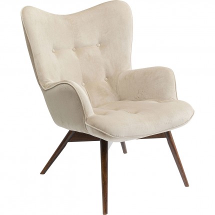 Armchair Vicky Novara Beige Kare Design