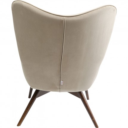 Armchair Vicky Novara Beige Kare Design