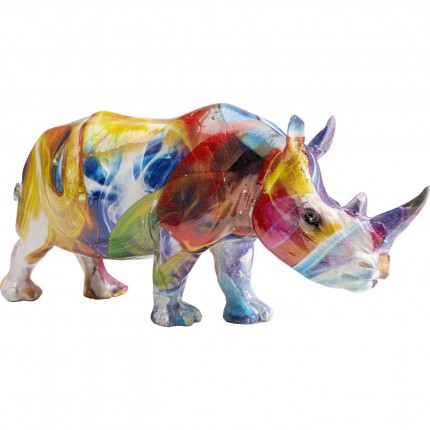 Deco colored rhino Kare Design