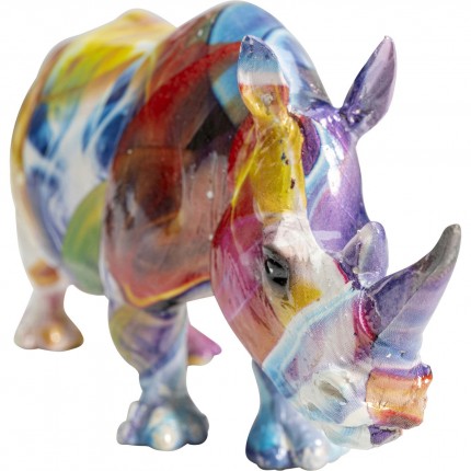 Deco colored rhino Kare Design