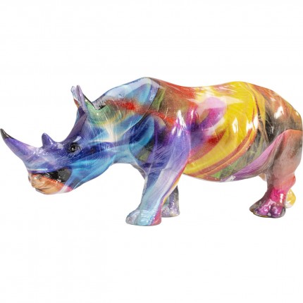 Deco colored rhino Kare Design