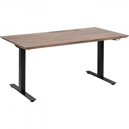 Desk Smart Symphony walnut black 160x80cm Kare Design