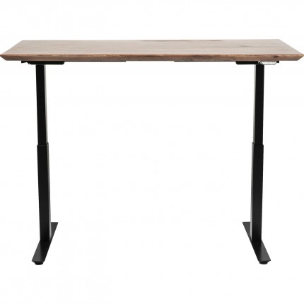 Desk Smart Symphony walnut black 160x80cm Kare Design