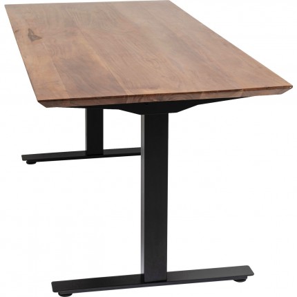 Desk Smart Symphony walnut black 160x80cm Kare Design