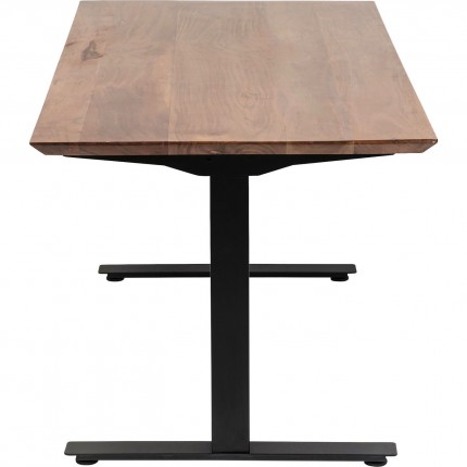 Desk Smart Symphony walnut black 160x80cm Kare Design