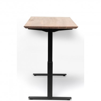 Desk Smart Symphony walnut black 160x80cm Kare Design