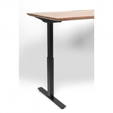 Desk Smart Symphony walnut black 160x80cm Kare Design