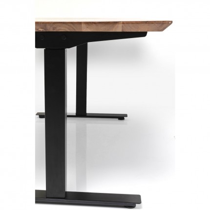 Desk Smart Symphony walnut black 160x80cm Kare Design