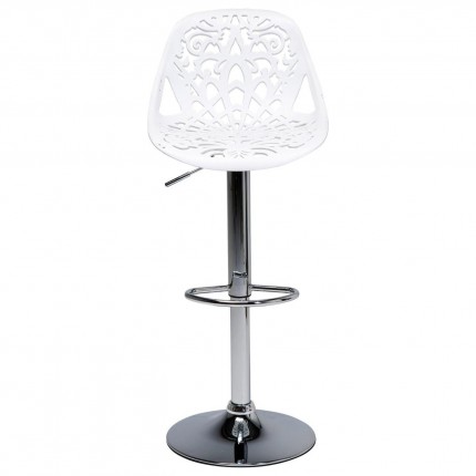 Bar Stool Ornament White Kare Design