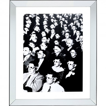 Framed Picture Audience 86x106cm Kare Design