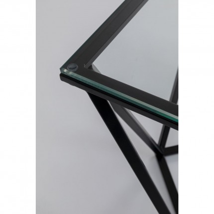 Side Table Cristallo Black 50x50cm Kare Design