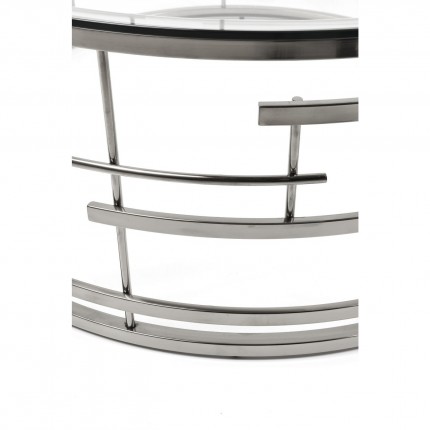 Coffee Table Jupiter Ø100cm silver Kare Design