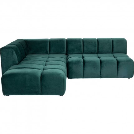 Corner Sofa Belami Dark Green Left Kare Design