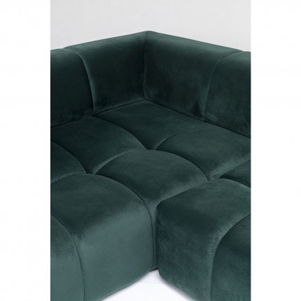 Corner Sofa Belami Dark Green Left Kare Design