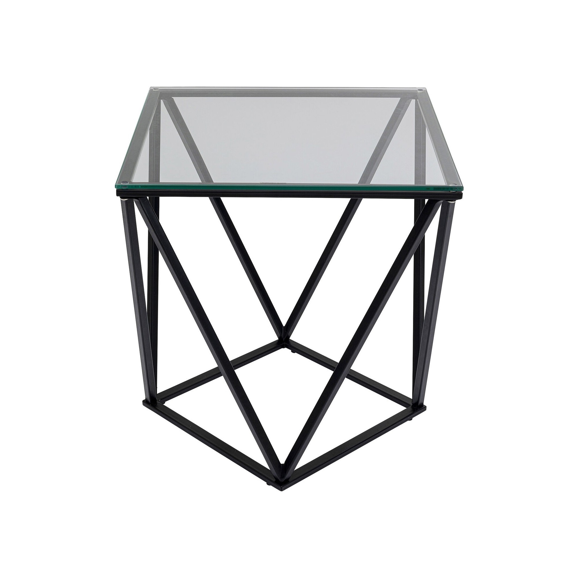 Table d appoint Cristallo 50x50cm