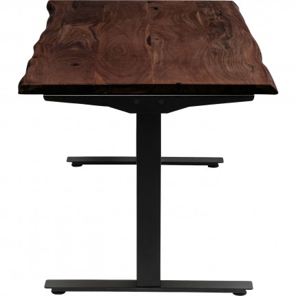 Desk Smart Harmony walnut black Kare Design