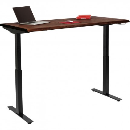 Desk Smart Harmony walnut black Kare Design