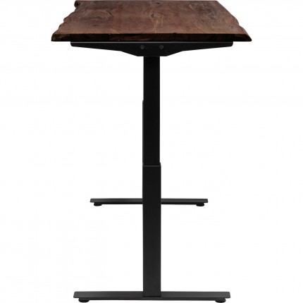 Desk Smart Harmony walnut black Kare Design