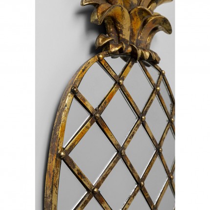 Wall Decoration Pineapple Spiegel Kare Design