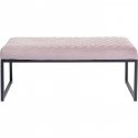 Banc Smart 90x40cm noir et rose Kare Design