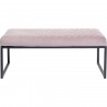 Banc Smart 90x40cm noir et rose Kare Design