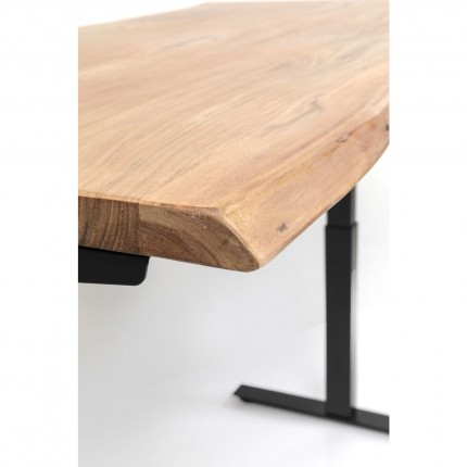 Desk Smart Harmony acacia black Kare Design