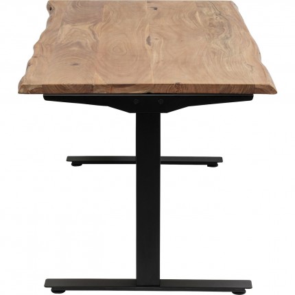 Desk Smart Harmony acacia black Kare Design