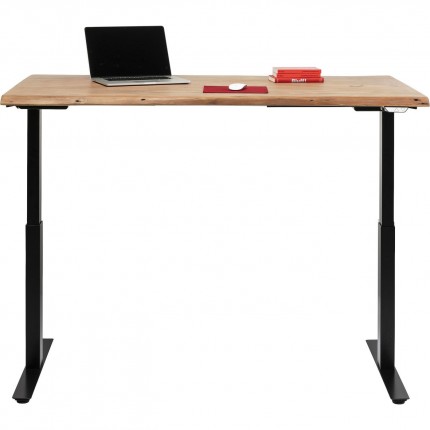 Desk Smart Harmony acacia black Kare Design