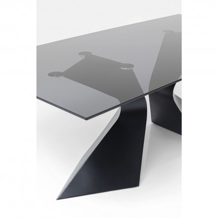 Table Gloria 200x100cm black Kare Design