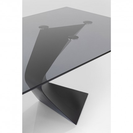 Table Gloria 200x100cm black Kare Design