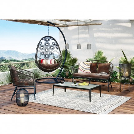 Hanging Chair Ibiza brown Kare Design