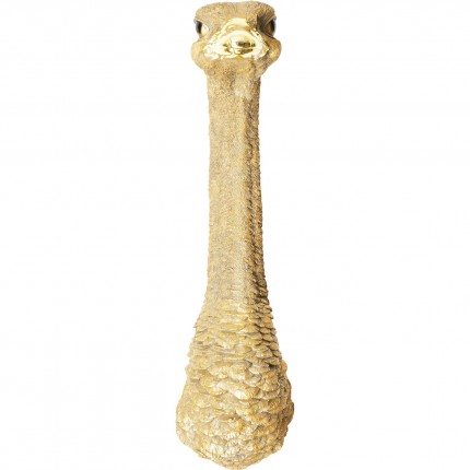 Wall Decoration Ostrich gold Kare Design