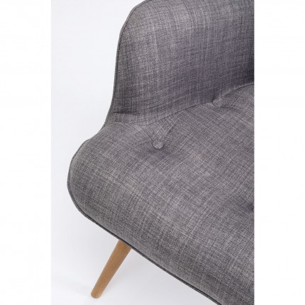 Armchair Vicky dark Grey Kare Design