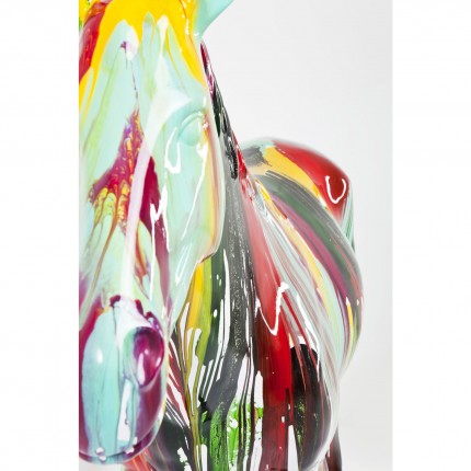 Deco multicolor horse XXL Kare Design