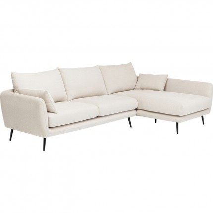 Corner Sofa Amalfi Cream Right Kare Design