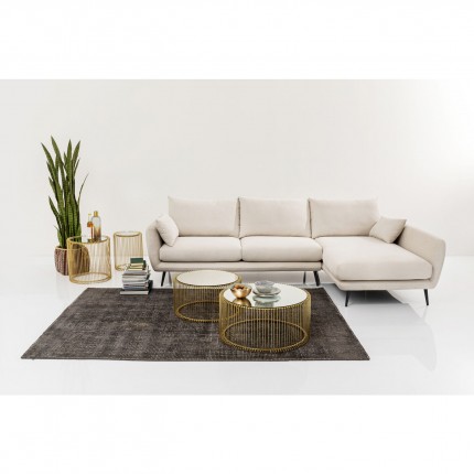 Corner Sofa Amalfi Cream Right Kare Design